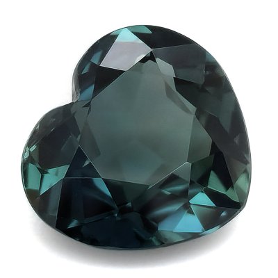 Natural Unheated Teal Greenish Blue Sapphire 5.12 carats 